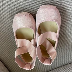 COPY - Janie and Jack ballet like sparkle dress shoes